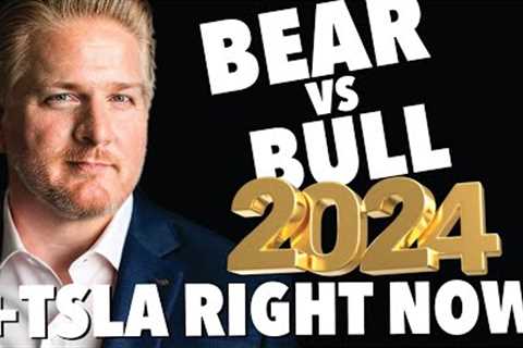 Bears vs Bulls in 2024 Stock Market | TSLA Stock Analysis Right Now