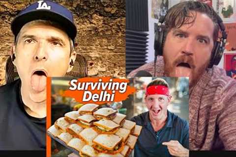 How India Survives without Meat!! Delhi's Anti-Meat Street Food!! REACTION!!