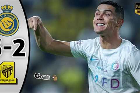 Al Nassr vs Al Ittihad 5-2 Highlights &amp; All Goals 2023 - Rolando &amp; Mane Goals
