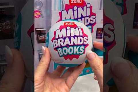 Zuru Mini Brands Books #ad #minibrands #booktok #shorts