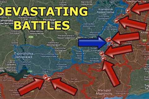 Ukrianian Forces Pushed Back All Throughout The Front In Devastating End of Year Battles