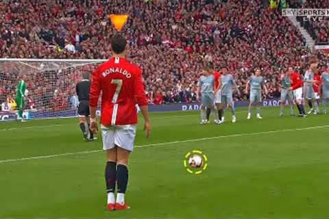 LEGENDARY Moments by Cristiano Ronaldo for Manchester United...