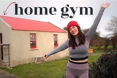 We built a COTTAGE to workout in (and my 2024 FITNESS GOALS!)