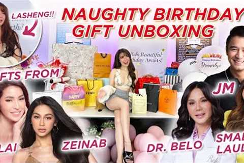 LASHENG  BIRTHDAY GIFT UNBOXING WAHAHA!! SORRY NA AGAD