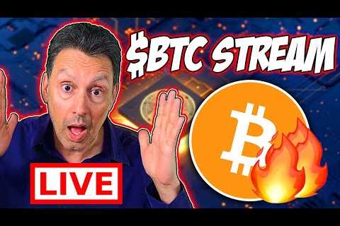 🔴 The $BTC Bitcoin Miners Are Getting CRUSHED... | $BTC, Miners, ETF LIVESTREAM!!! 🔴