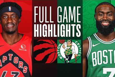 RAPTORS at CELTICS | FULL GAME HIGHLIGHTS | December 29, 2023