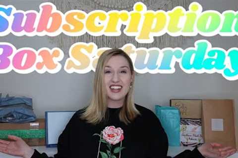 LAST VIDEO OF THE YEAR! | Subscription Box Saturday | December 2023