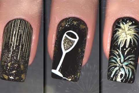 Easy New Years Eve Nail Designs | Nail Art Designs New Year 2024 Tutorial Compilation