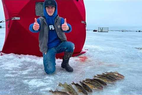 Ice Fishing on Lake of the Woods!