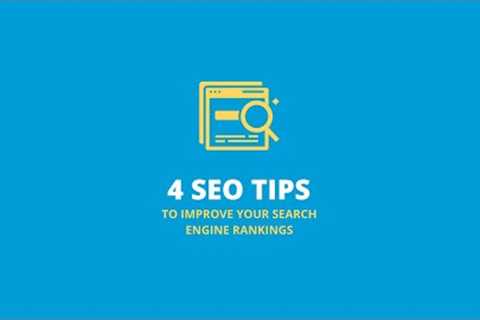 4 Tips To Improve SEO Rankings #Shorts
