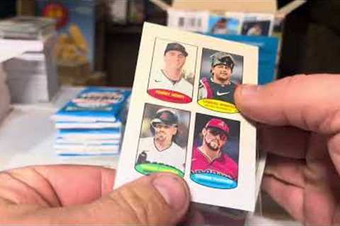 2023 Topps Heritage High Number Walmart Mega | Deckle the Halls! This was a Jordan Walker box #topps