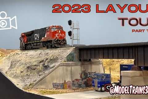 2023 Layout Tour - Union Pacific Heartland Division in HO Scale (Part 2)