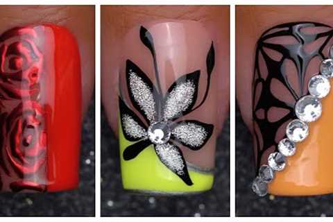Satisfying Nail Art Tutorial | Awesome Nail Design &amp; Ideas | Olad Beauty