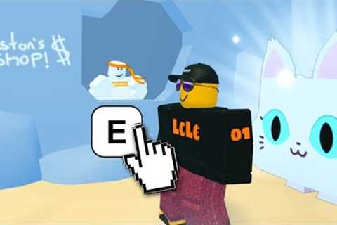 Unlocked PRESTON'S SHOP &amp; GOT FLUFFY HUGE CAT in Pet Sim 99