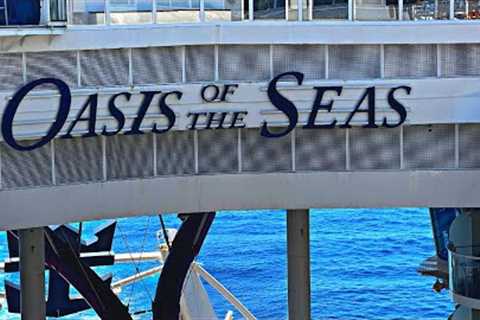 Cruising on Royal Caribbean's Oasis of the Seas From Miami to Mexico | Balcony Stateroom Tour 2022!
