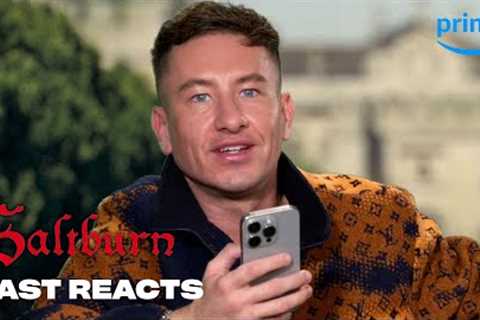 The Cast Reacts to Tweets | Saltburn | Prime Video
