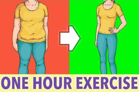 Full Body Fat Burn: One Hour Exercise At Home