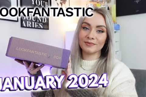 LOOKFANTASTIC BEAUTY BOX JANUARY 2024 UNBOXING - The first beauty box of 2024!✨ | MISS BOUX