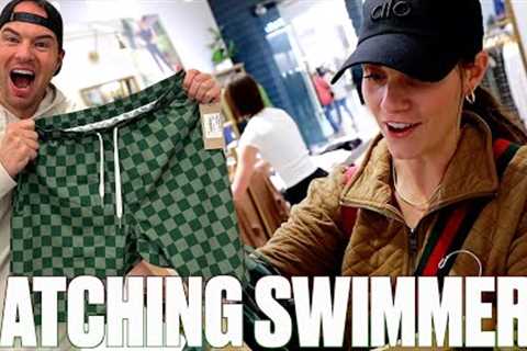 SWIMMING SUIT SHOPPING FOR NEW YEARS FAMILY VACATION