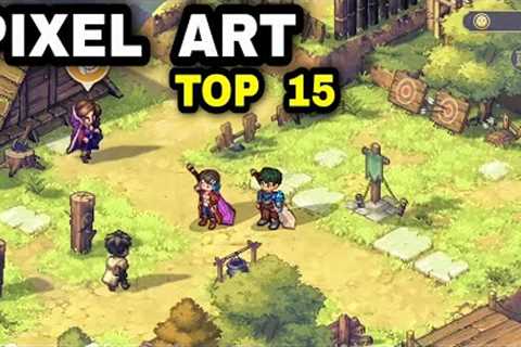 Top 15 Best graphic Pixel-Art Games for Android iOS (Online and Offline)