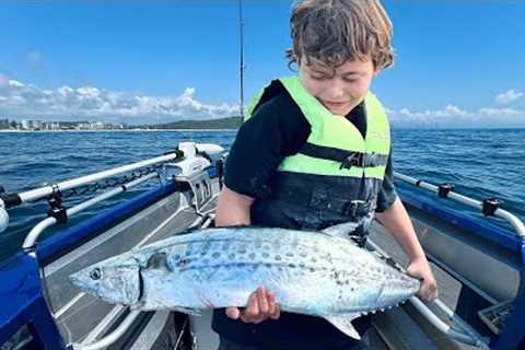 Father Son Fishing - Breaking Camp, Home From The USA
