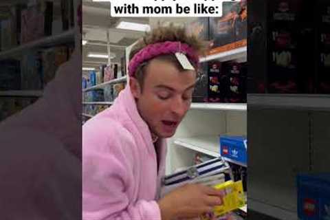 MOM VS DAD SCHOOL SUPPLY SHOPPING 😂 - #shorts