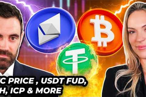 Crypto News: Ethereum, Tether FUD, BTC, ICP, SEI &amp; MORE!!