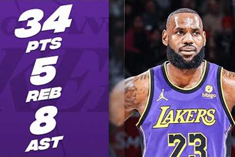 LeBron James SHINES On New Years Eve! 👑 | December 31, 2023