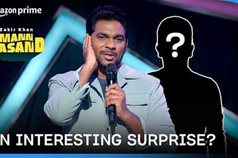Zakir Khan's Best Friend Gives Him A Surprise 😂 | Zakir Khan: Mannpasand | Prime Video India