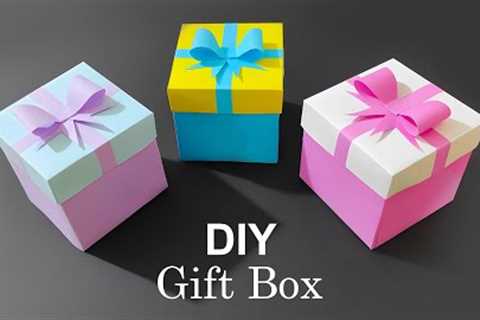 DIY Gift Box / How to make Gift Box? Easy Paper Crafts Idea / DIY gift box / gift box / how to make