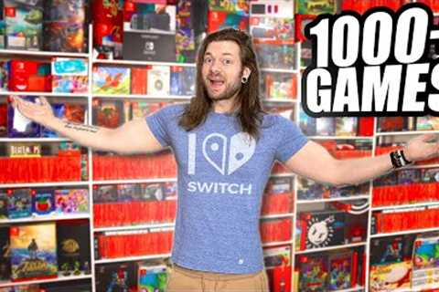 World's LARGEST Nintendo Switch Game Collection!