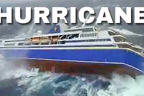 10 CRUISE SHIPS VS MONSTER WAVES &amp; MEGA STORMS