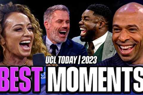 The BEST UCL Today moments in 2023 | Kate Abdo, Thierry Henry, Micah Richards &amp; Jamie Carragher!