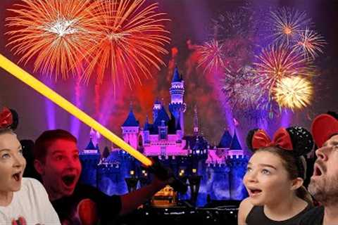 New Zealand Family Go To Disneyland for the first time!
