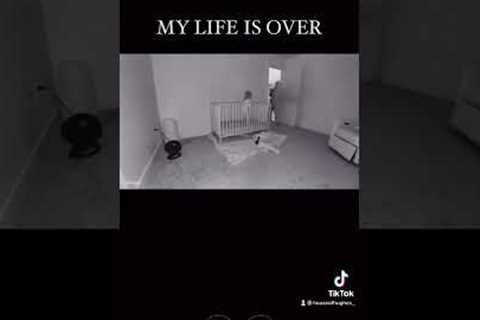SHOCKING FOOTAGE CAUGHT ON BABY CAMERA! #shorts