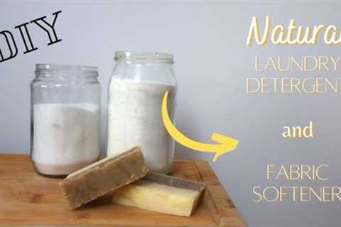 DIY Natural Powdered Laundry Detergent and Fabric Softener - Save Money and Avoid Harsh Chemicals!