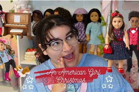 What my American Girl Dolls got for Christmas 2023 !