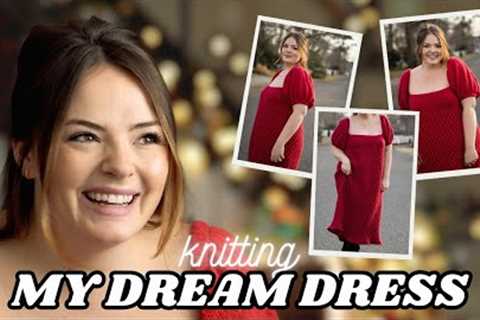 How I Really Feel About My FINISHED Christmas Dress... | KNITTING PODCAST | aka Nora Knits | Ep. 17
