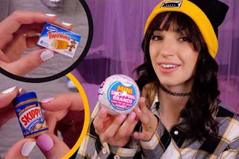 ASMR | Opening Mini Brands | ✨ Tapping, Whispering