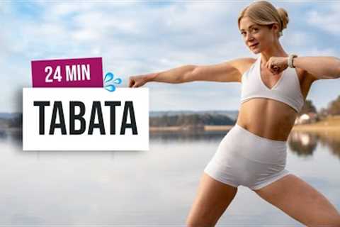 24 MIN NEW YEAR TABATA PARTY - No Equipment, Full Body HIIT Workout ( Intermediate / Advanced )