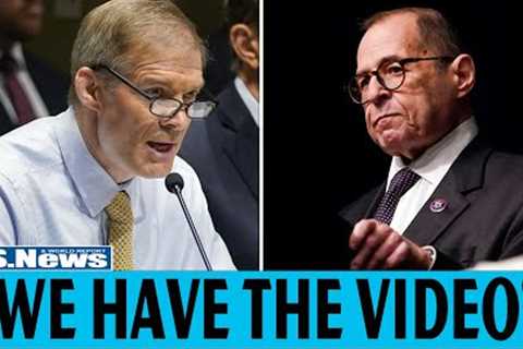 watch '𝐒𝐓𝐔𝐏𝐈𝐃' Nadler Tries To END Jim Jordan's Video To SAVE Pelosi