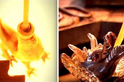 Glass Making Compilation - Amazing Glass Art You Have To See.
