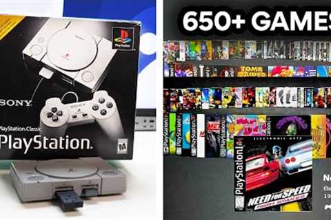 The PS Classic Doesn't suck anymore, here's why.