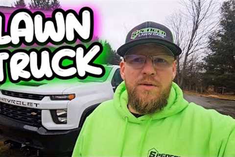 WE ARE PICKING UP OUR 2024 LAWN CARE TRUCK/TRAILER!