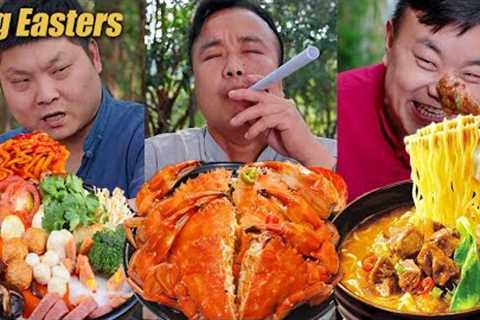 Dare you eat bear paws?| TikTok Video|Eating Spicy Food and Funny Pranks|Funny Mukbang