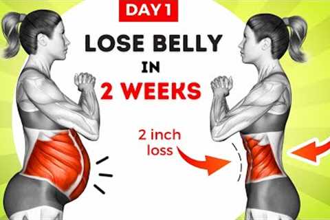 Burn Belly Fat &amp; Lose Weight 🔥30-Min Daily Standing Exercises | 2 Week Challenge : DAY 1
