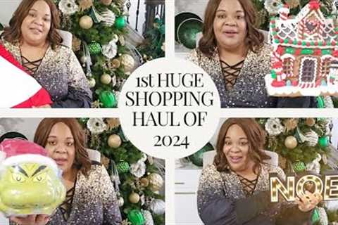 After Christmas Sales | First HUGE Shopping Haul of the Year (2024) | Hobby Lobby, Walmart &amp;..