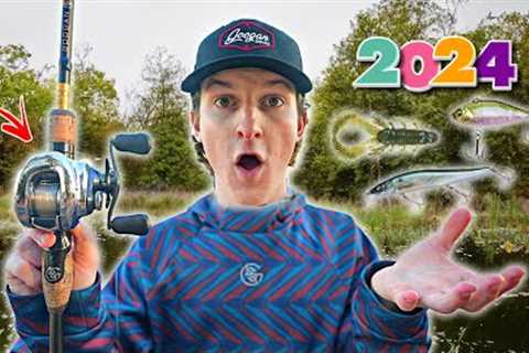 Fishing With NEW YEARS Lures For 24 Hours (2024)