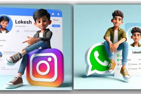 Trending Social Media Profile Name Photo Video Editing | How to Make Social Media AI TRENDING images