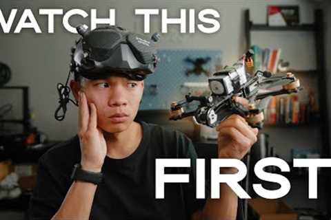 Tips I wish I knew when starting FPV Drones